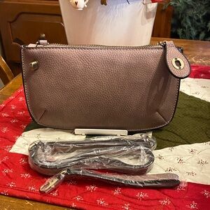 Joy Susan Dusty Rose Crossbody Bag